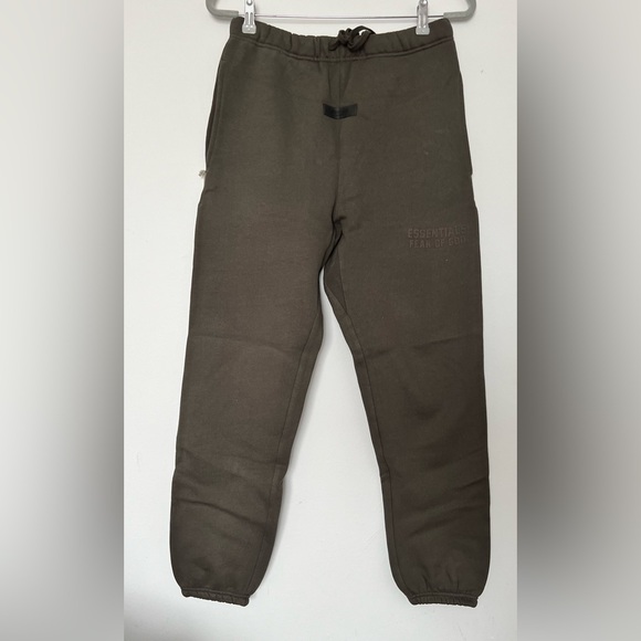 Essentials men’s grey drawstring lounge pants - Picture 4 of 5